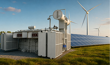 Solar Transformer Installation